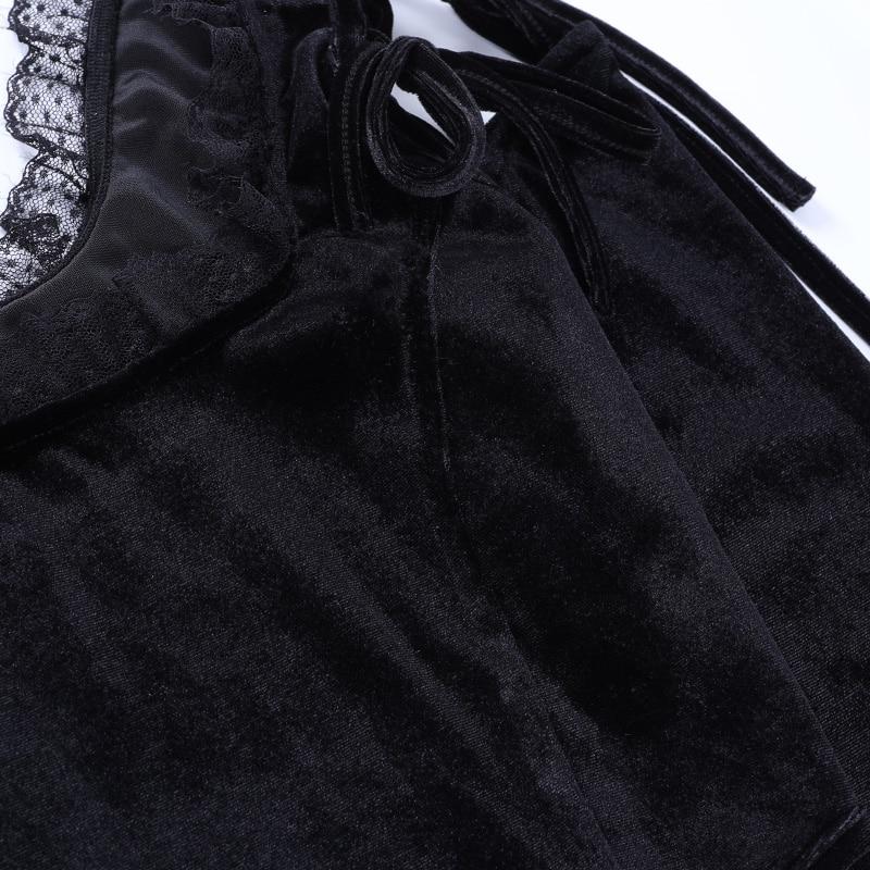 'Velvet Thrills' Crop Top - Image 3