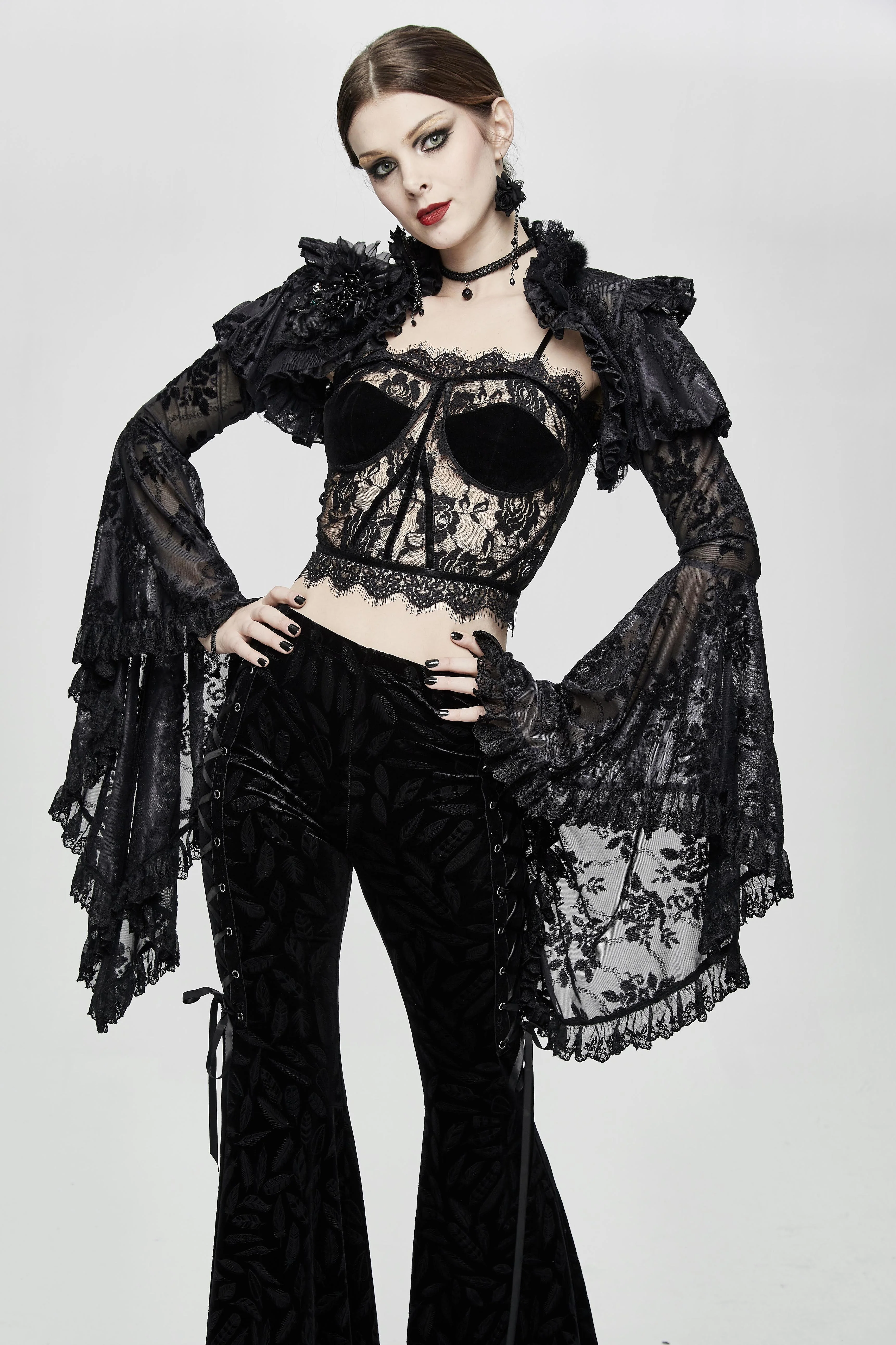 Delicate Silence Lace Top - Image 7