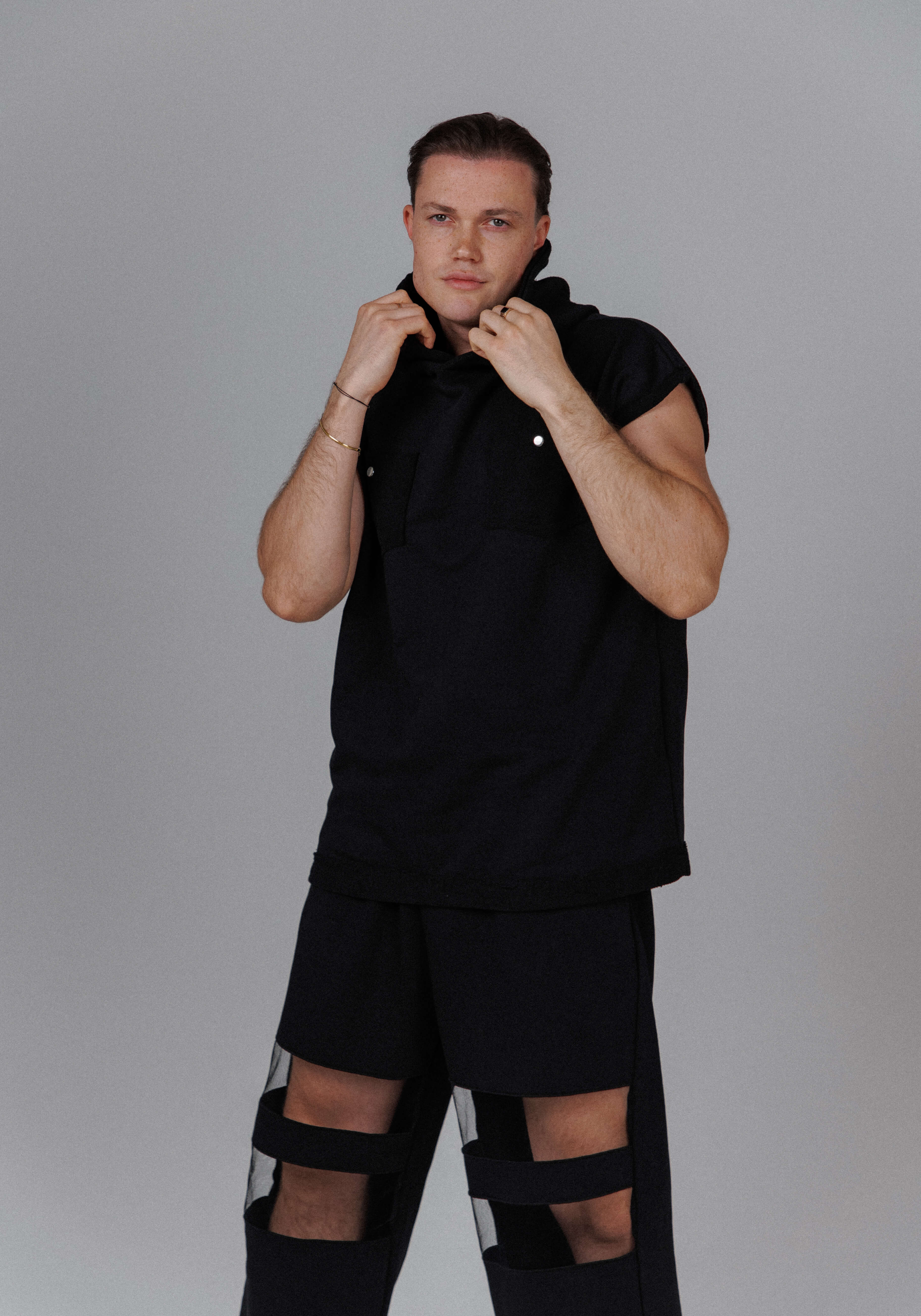 Eclipse Men’s Hooded Tank Top - Image 3