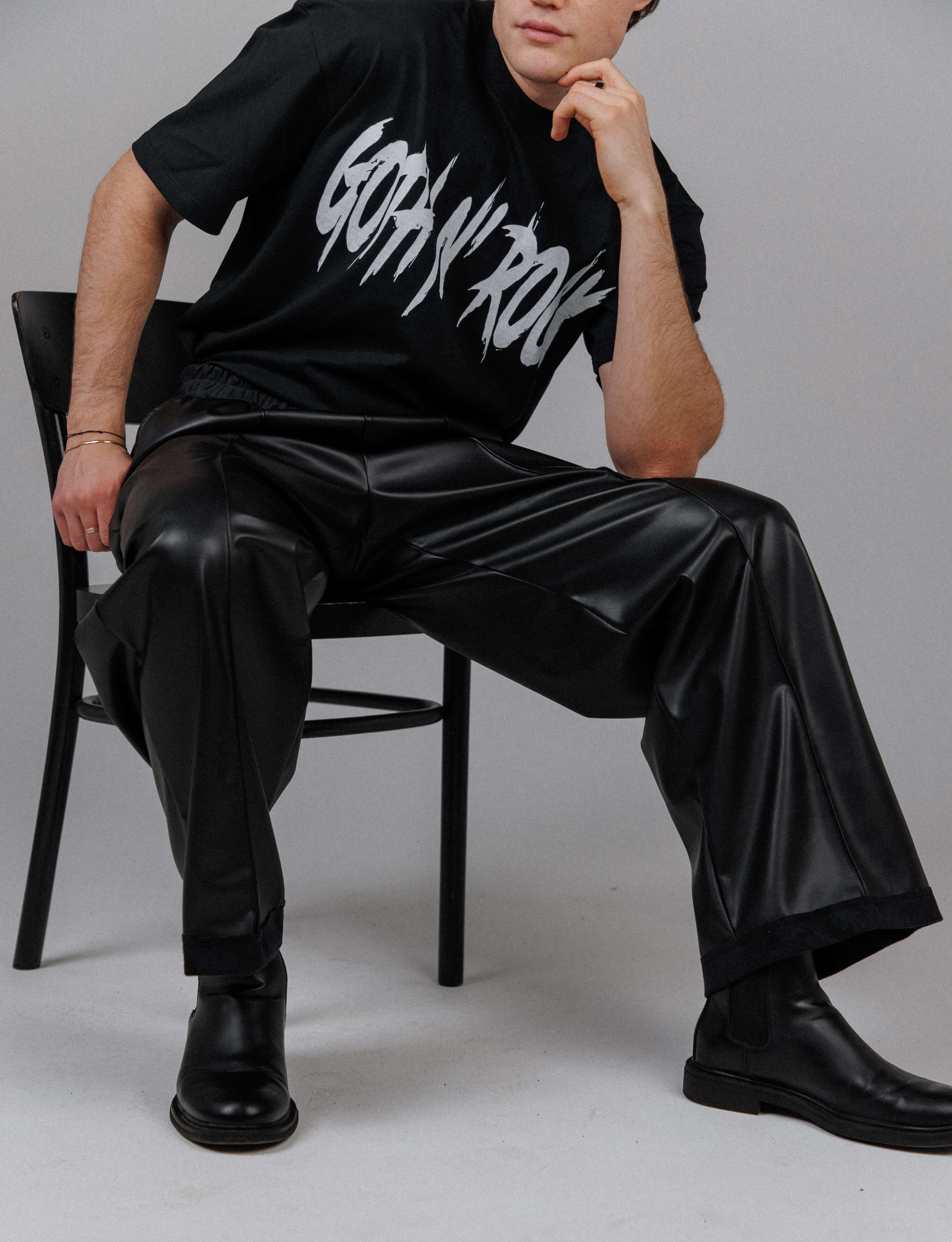 Eclipse Men's Leather Pants - Image 3