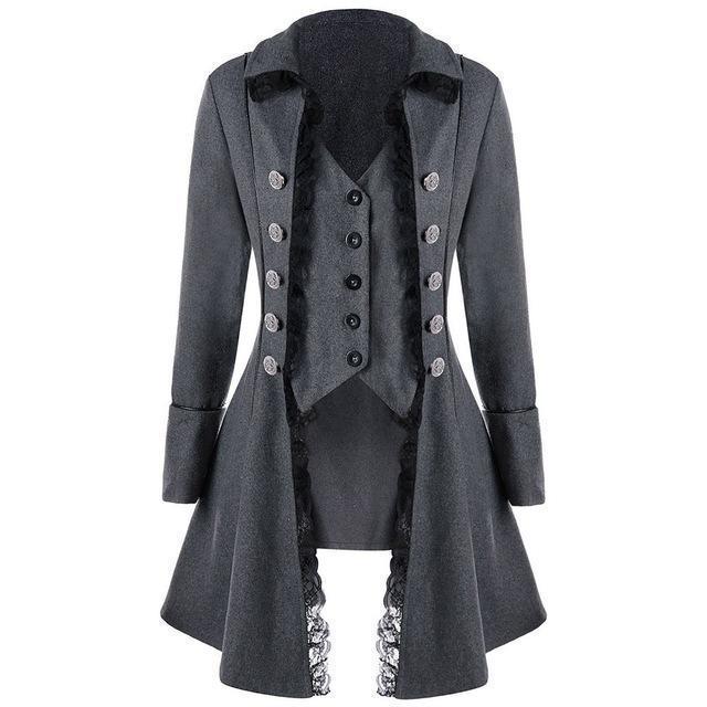 Elegant Gothic Coat - Image 3