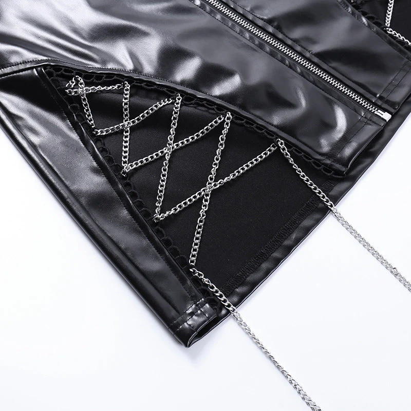 Gothic Mini Skirt - Image 6