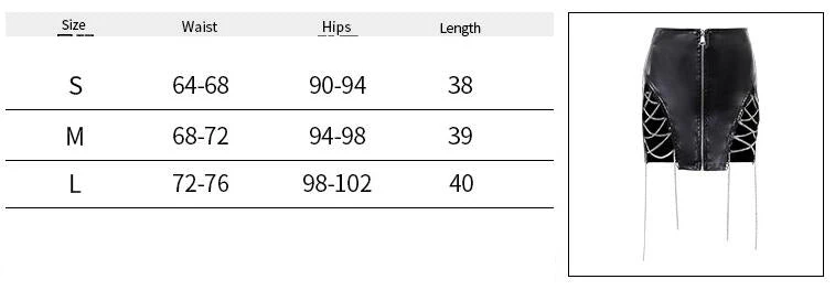 Gothic Mini Skirt - Image 8