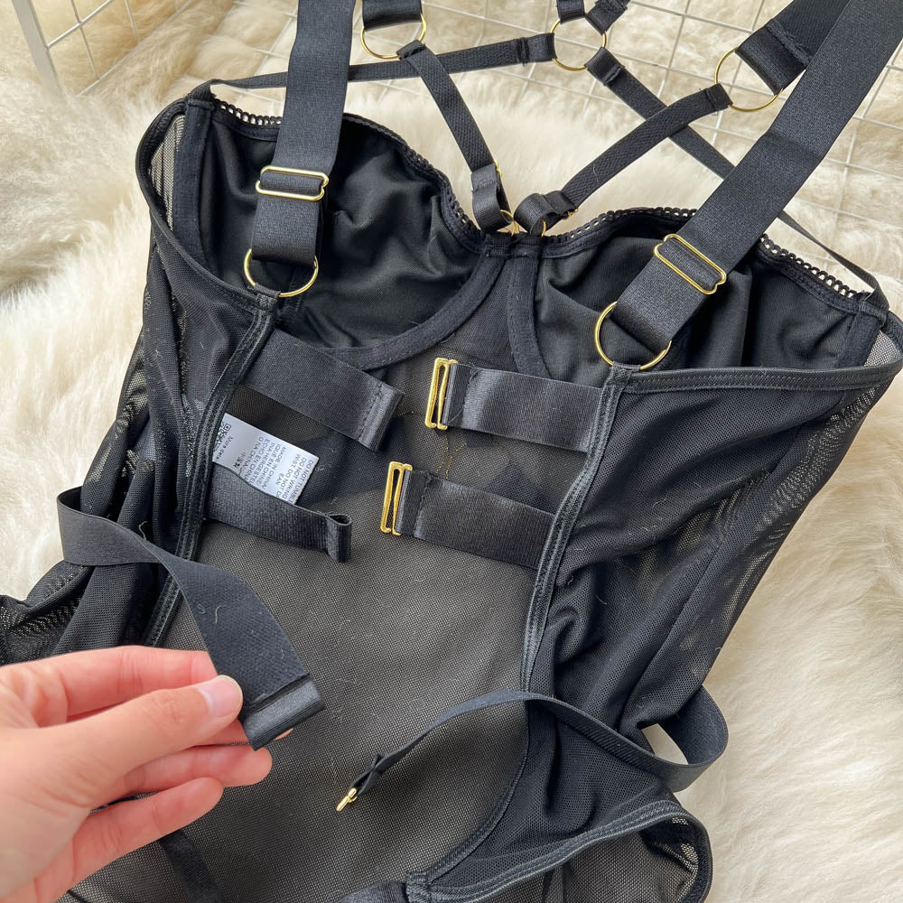 Gothic Harness Bodysuit - Image 5