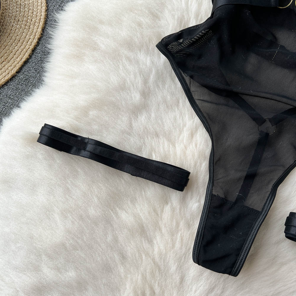 Gothic Harness Bodysuit - Image 7