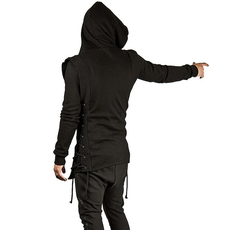 Men's Gothic Hoodie - Image 6