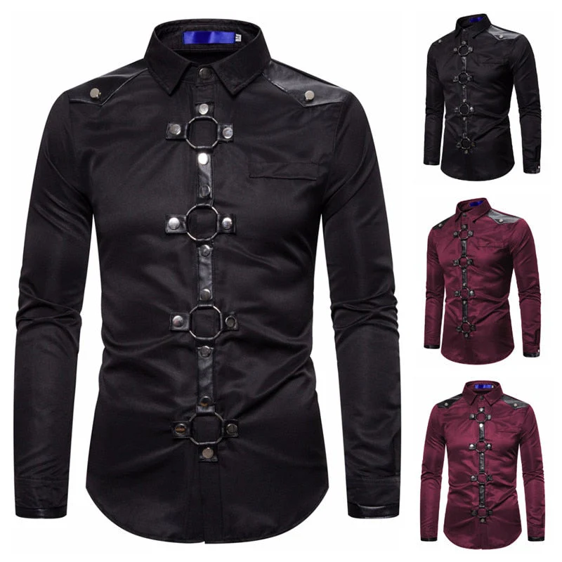 Men's Gothic Shirt - Image 3