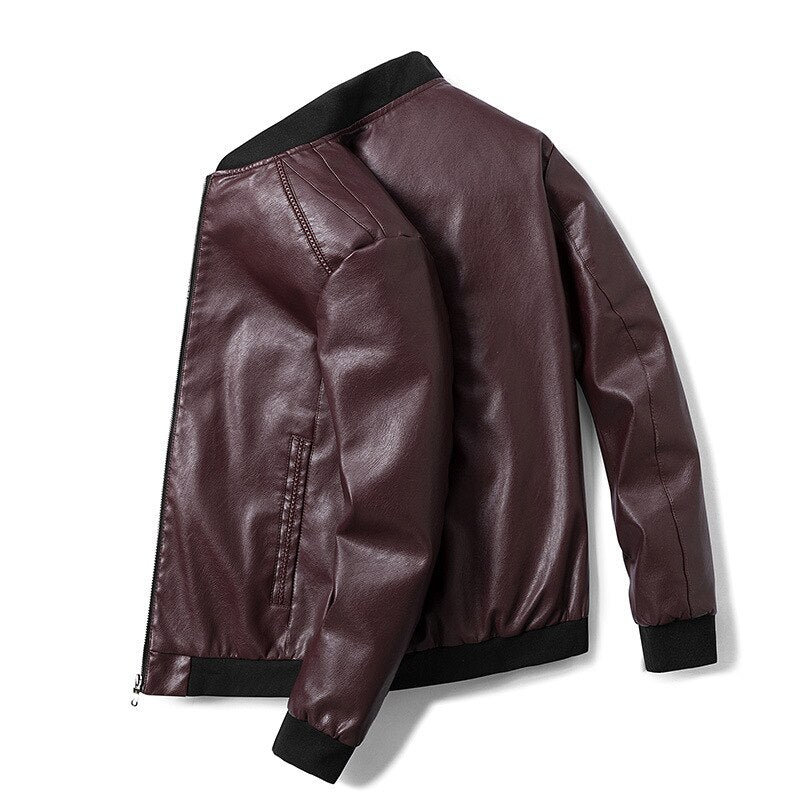 Men's Leather Jacket - Image 3
