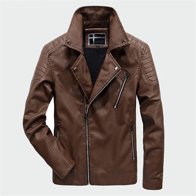 Men's Leather Jacket - Image 3
