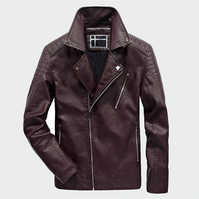 Men's Leather Jacket - Image 4