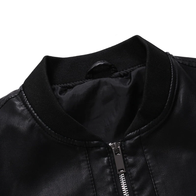 Men's Leather Jacket - Image 3