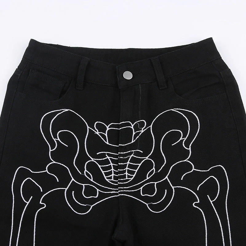 'Retro Goth' Jeans - Image 3