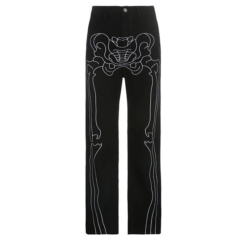'Retro Goth' Jeans - Image 5