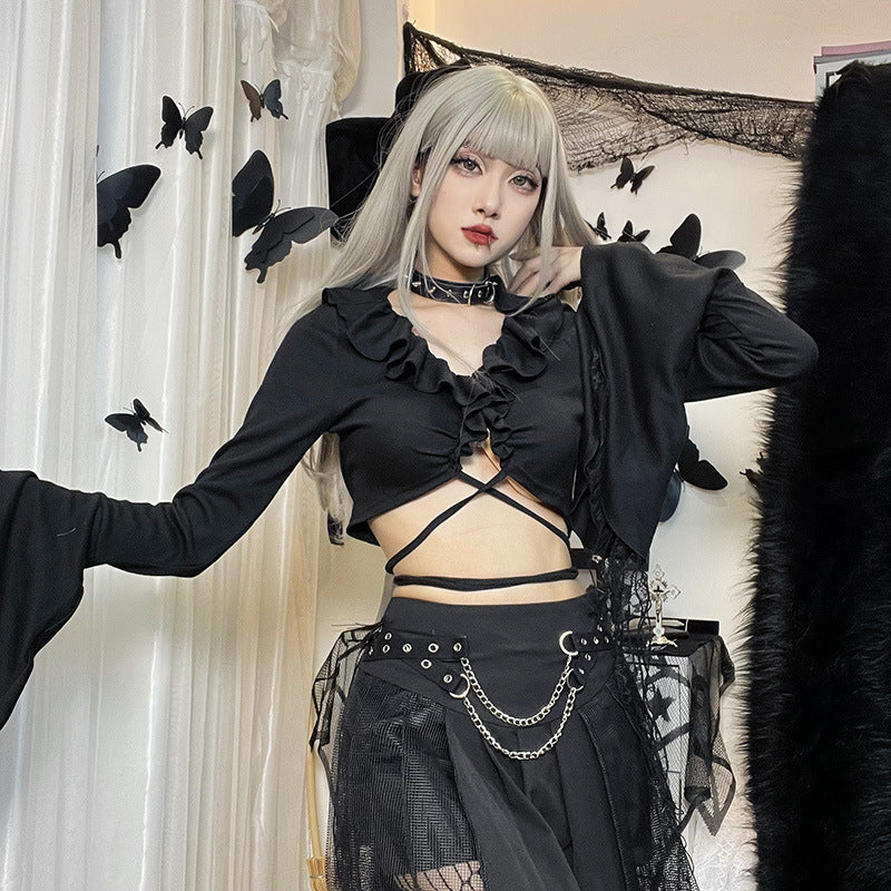 'The Bella' Boho Grunge Skirt - Image 5