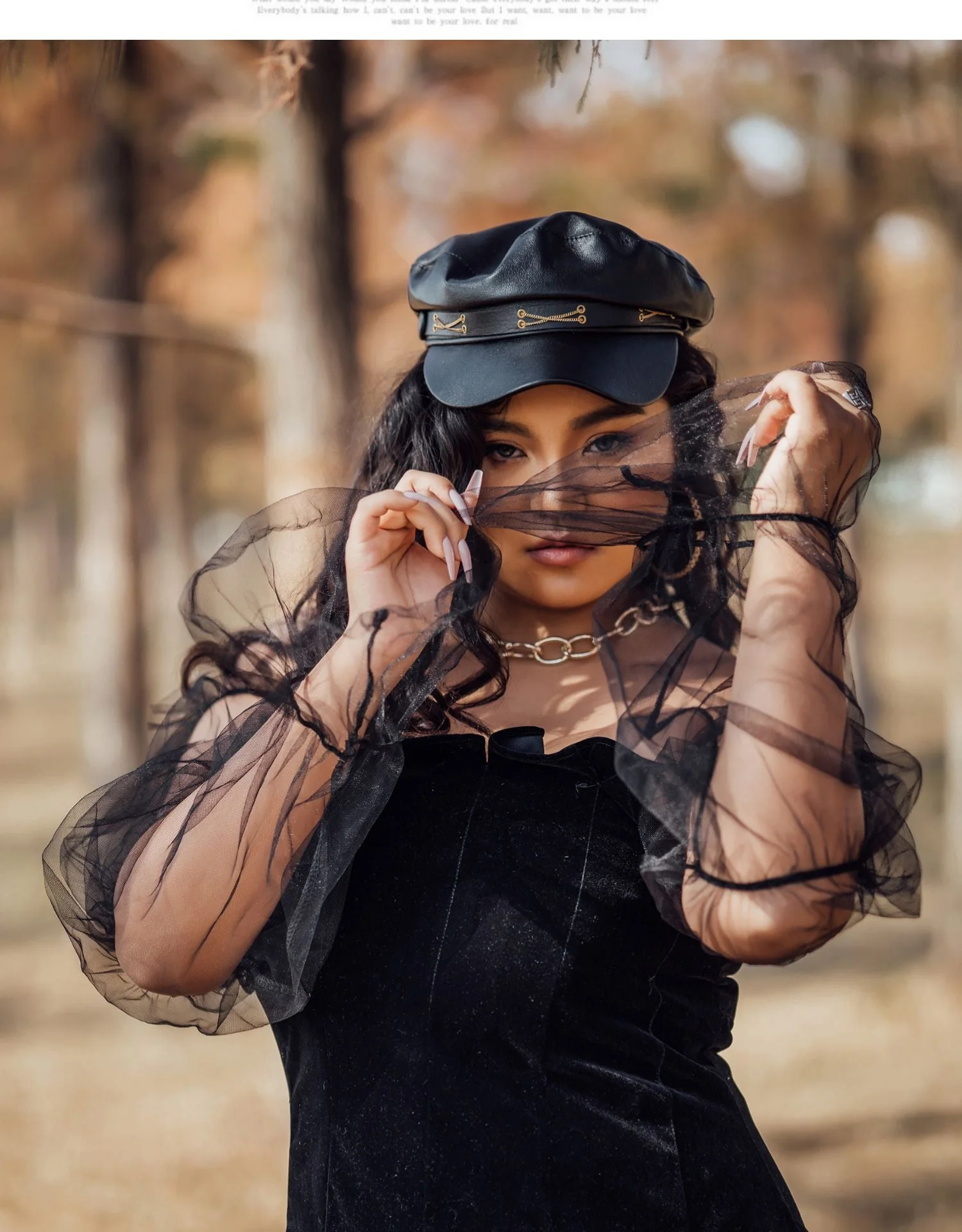 The Bubble Goth Mini Dress - Image 19