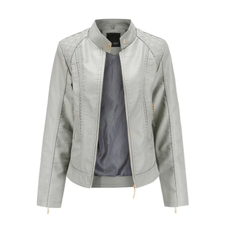 Women's Leather Jacket - Image 6